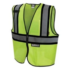 Extra-Large Green Polyester Economical Safety Vest