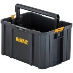 DeWALT Black & Yellow Plastic Open Tote