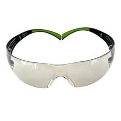 3M Black/Neon Green Safety Eyewear With Anti-Scratch Lenses