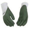 Green & White Polyester Seamless Coated Gloves -Hand Tools Sale 102329365 HR