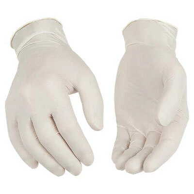 Kinco 2110-Xl High-Dexterity Disposable Gloves, Men's, Xl, Powdered, Latex Free: No, Latex, White 3 Kinco 2110-Xl High-Dexterity Disposable Gloves, Men's, Xl, Powdered, Latex Free: No, Latex, White