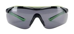 3M Neon Green/Black Sport Inspired Performance Safety Eyewear With Gray Lens