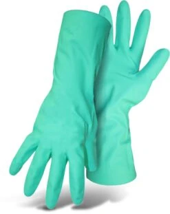 Boss Large Green Home N' Yard Glove With Gauntlet Cuff