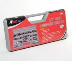 ATE 1/2-Inch Drive Combination Socket Set, 25-Piece