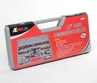 ATE 1/2-Inch Drive Combination Socket Set, 25-Piece 3 ATE 1/2-Inch Drive Combination Socket Set, 25-Piece