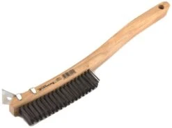 13-11/16-Inch Carbon Steel Wire Scratch Brush