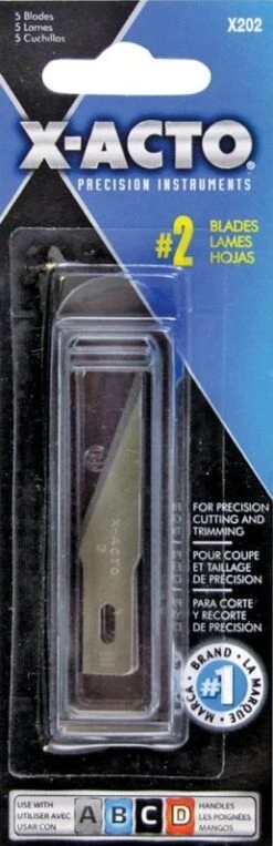 1.88-Inch #2 Carbon Steel Knife Blade, 5-Pack