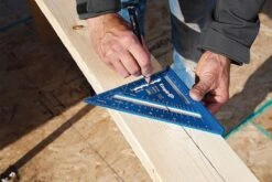 Empire 7-Inch True Blue Laser Etched Rafter Square
