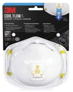 3M White Valved Disposable Respirator Mask, 2-Pack 5 3M White Valved Disposable Respirator Mask, 2-Pack -Hand Tools Sale 1507631 ep 1582906243 0