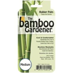 Medium Bamboo Gardener With Natural Rubber Palm