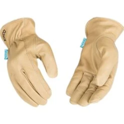 Medium Tan Hydroflector Premium Grain Cowhide Driver Glove