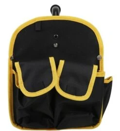 16-Inch Black Tool Bag With Soft Grip Handle