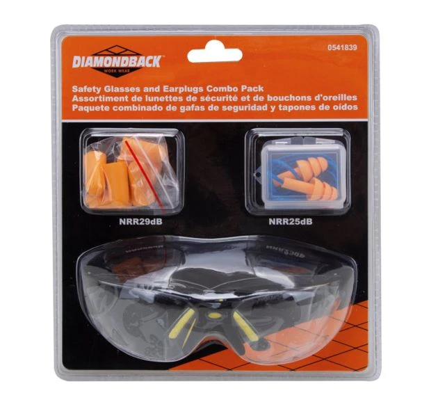 Safety Glasses And Earplug Combo Pack 4 Safety Glasses And Earplug Combo Pack - Image 2