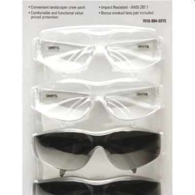Stihl Pro Pack 2-Pair Clear, 2-Pair Smoke Safety Glasses 4 Stihl Pro Pack 2-Pair Clear, 2-Pair Smoke Safety Glasses - Image 2