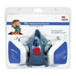 3M TEKK, Large, Dual Cartridge, Spray Paint Respirator Mask
