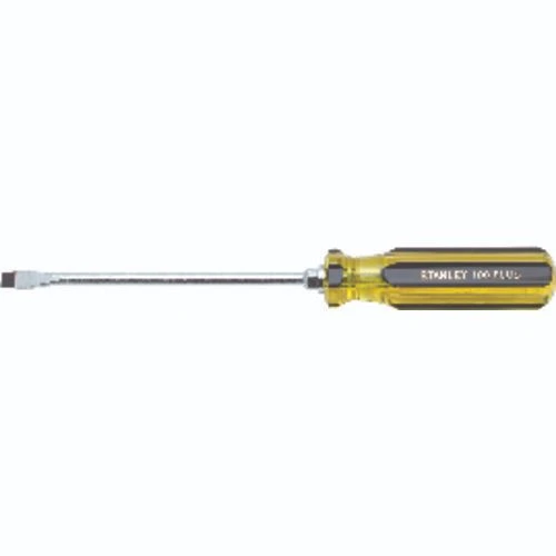 Stanley 1/4-Inch X 6-Inch 100 Plus Standard Screwdriver 3 Stanley 1/4-Inch X 6-Inch 100 Plus Standard Screwdriver