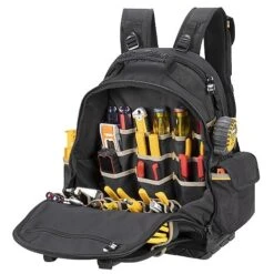 38-Pocket Molded Base Tool Backpack