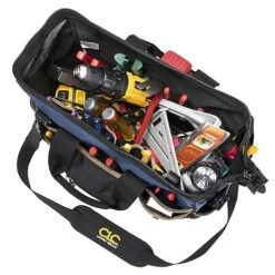 16-Inch 23-Pocket Molded Base BigMouth Tote Tool Bag