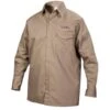 Extra-Large Khaki Welding Shirt 1 Extra-Large Khaki Welding Shirt -Hand Tools Sale 2467793