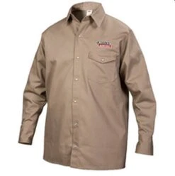 Extra-Large Khaki Welding Shirt