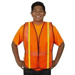 High-Visibility Lime Polyester Safety Vest 3 High-Visibility Lime Polyester Safety Vest