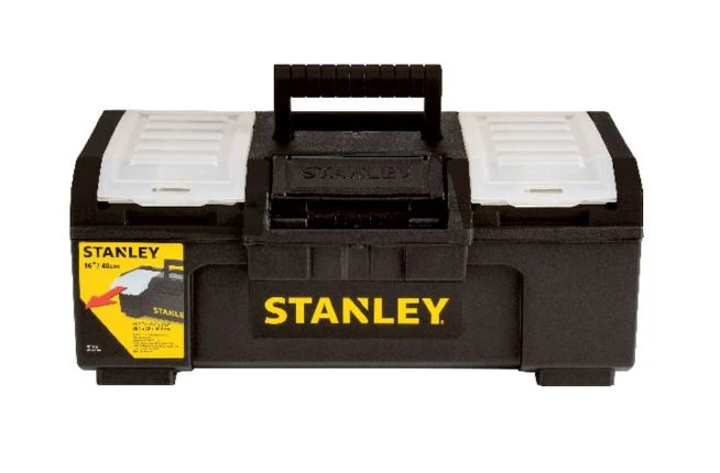 Stanley 16-Inch One-Touch Tool Box With Removable Lid Organizers 7 Stanley 16-Inch One-Touch Tool Box With Removable Lid Organizers - Image 5
