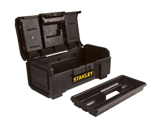 Stanley 16-Inch One-Touch Tool Box With Removable Lid Organizers 5 Stanley 16-Inch One-Touch Tool Box With Removable Lid Organizers - Image 3