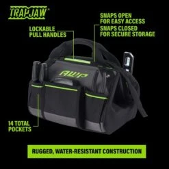 12-Inch Black TrapJaw™ Tool Bag 16 12-Inch Black TrapJaw™ Tool Bag -Hand Tools Sale 2692812 ep 1668634199 6