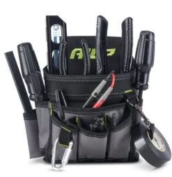Black Mini Electrician Tool Pouch