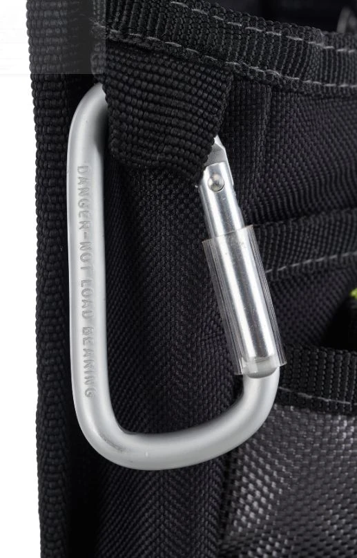 Black Organizer Tool Pouch 6 Black Organizer Tool Pouch - Image 4