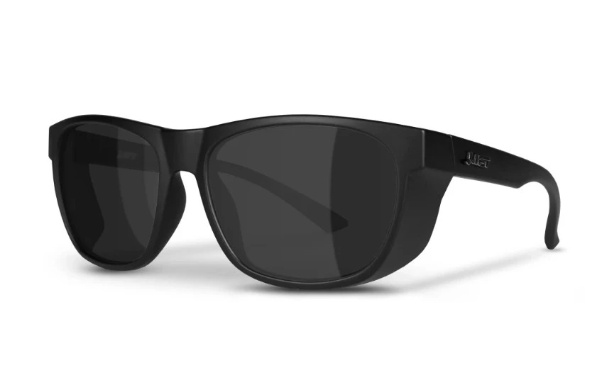 Tracker - Black Matte/Smoke Safety Glasses 3 Tracker - Black Matte/Smoke Safety Glasses