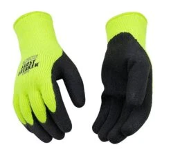Large Hi-Vis Frost Breaker® Thermal Knit Shell And Latex Coated Palm Glove