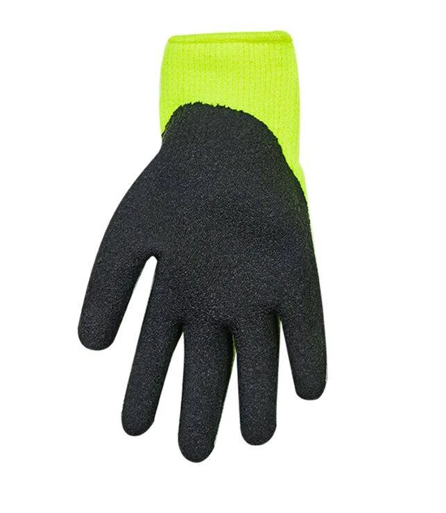 Large Hi-Vis Frost Breaker® Thermal Knit Shell And Latex Coated Palm Glove 5 Large Hi-Vis Frost Breaker® Thermal Knit Shell And Latex Coated Palm Glove - Image 3