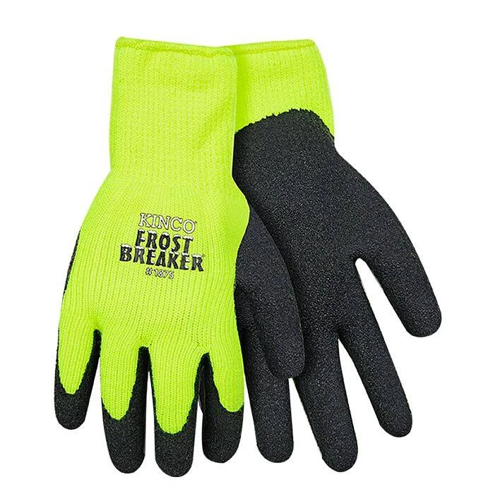 Large Hi-Vis Frost Breaker® Thermal Knit Shell And Latex Coated Palm Glove 7 Large Hi-Vis Frost Breaker® Thermal Knit Shell And Latex Coated Palm Glove - Image 5