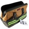 HAWK 16-Inch Brown Canvas Tool Bag