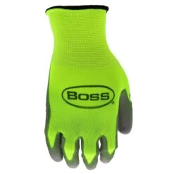 Boss Touch Screen Compatible Glove In High Visibility Color Size Extra-Large