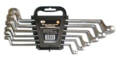 Metric Deep Offset Ring Wrench Set, 6-Piece