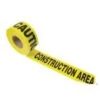 3-Inch X 1000-Foot Yellow Polyethylene Caution/Construction Area Barricade Safety Tape