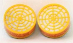 Yellow Respirator Replacement Filter 2-Pack