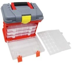 10-Inch Orange Utility Box