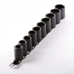 ATE 11-Piece Shallow Air Impact Socket Metric Set