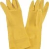 Yellow Latex Household Cleaning Gloves