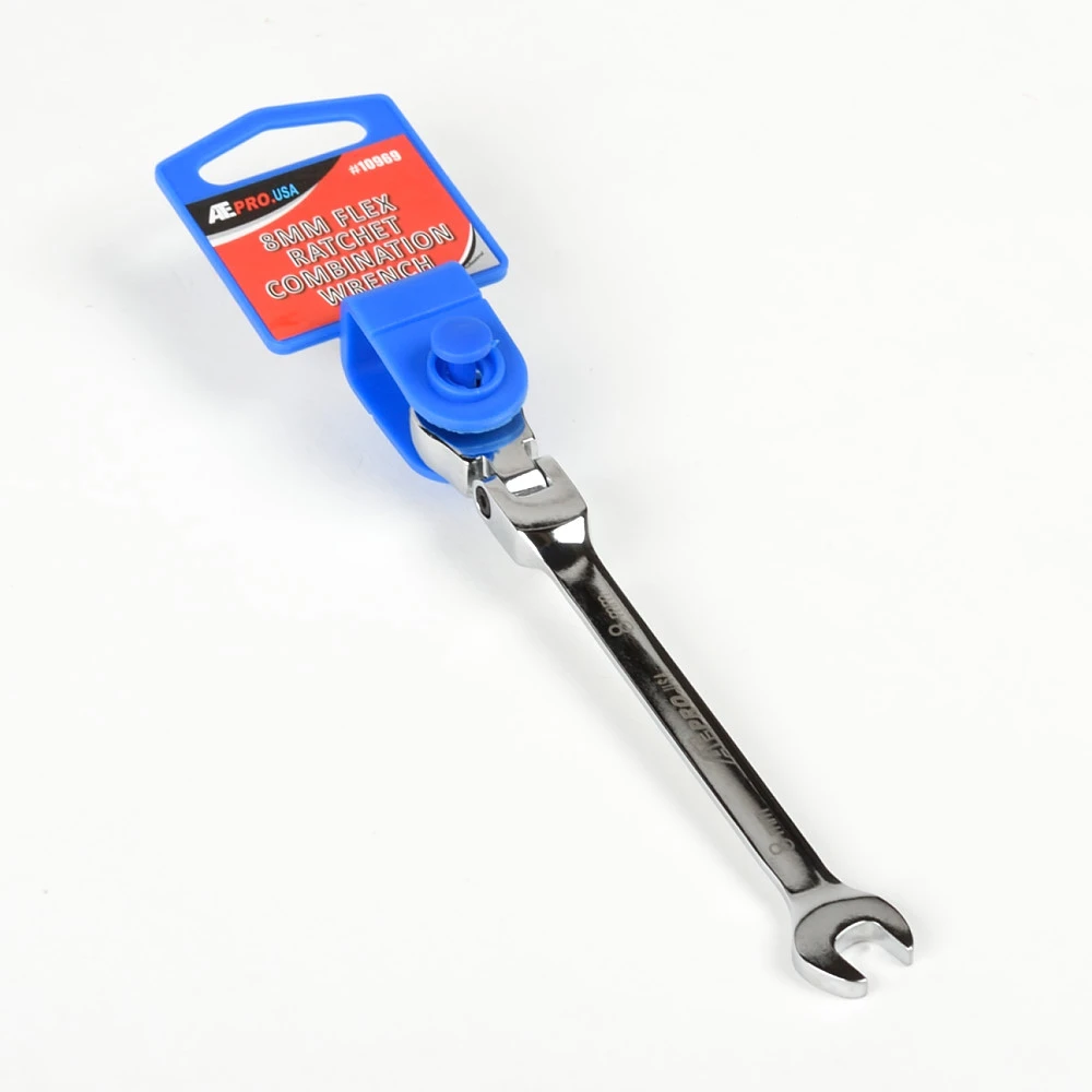 ATE 8 Mm Flex Ratchet Combination Wrench 3 ATE 8 Mm Flex Ratchet Combination Wrench