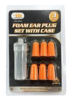 Foam Ear Plug Set With Case