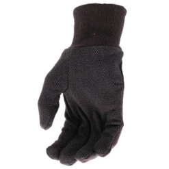 Boss Large, Jersey Material, Straight Thumb Glove With PVC Dots -Hand Tools Sale 61021 Palm Angle