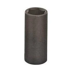 Vulcan 1/2-Inch Drive 16 Mm Socket 6-Point Black Phosphate Impact Socket