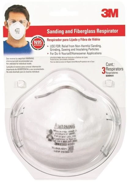 3M Sanding & Fiberglass Respirator 3 3M Sanding & Fiberglass Respirator