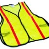 One-Size, Lime Yellow, Polyester, High Visibility Safety Vest