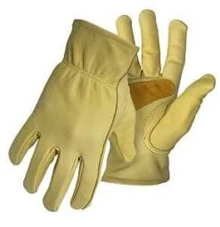 Boss 2-Extra-Large, Tan, Cowhide Leather, Slip-On, Durable Glove -Hand Tools Sale 81252