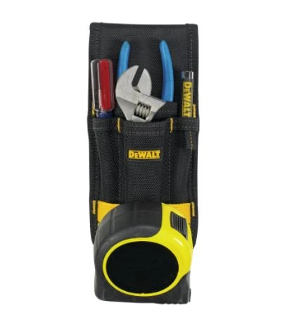Black Polyester DeWalt Heavy Duty Tool Holder 4 Black Polyester DeWalt Heavy Duty Tool Holder - Image 2